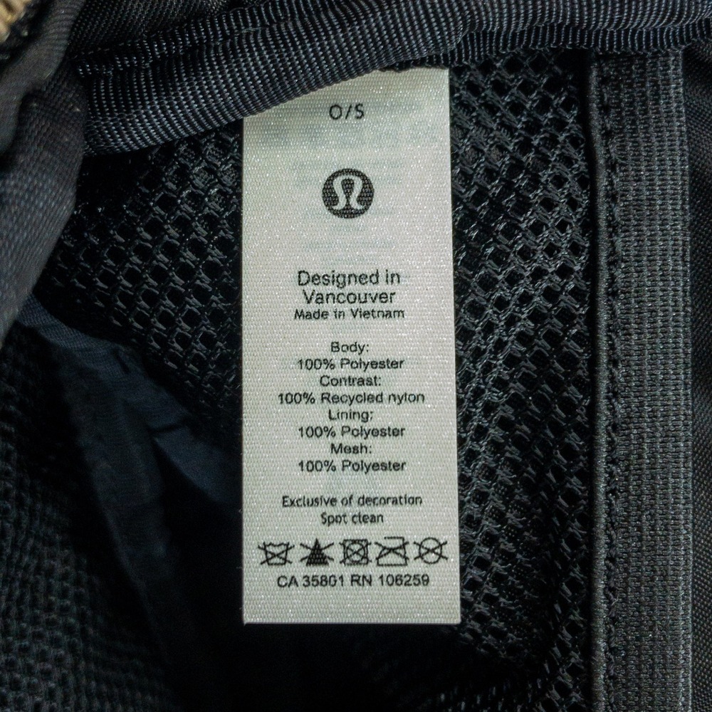 Lululemon Everywhere Fleece Belt Bag Womens OS Black Sherpa Waist Fanny Pack - Picture 10 of 16